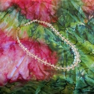 Vintage Art Deco Crystal Necklace